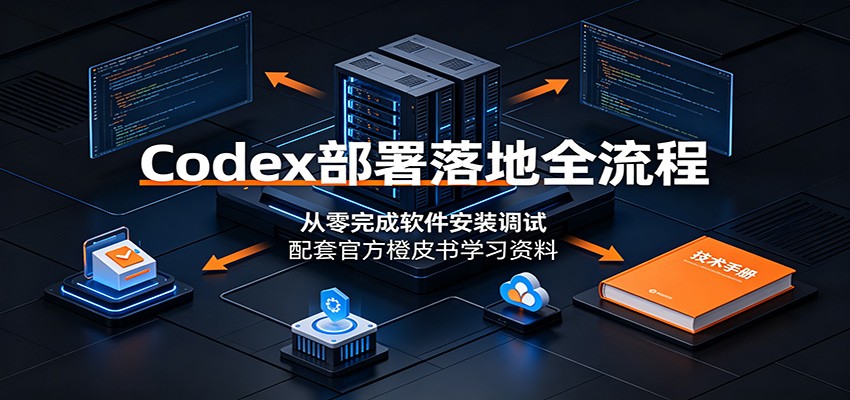Codex部署落地全流程：从零完成软件安装调试，配套官方橙皮书学习资料-52项目站