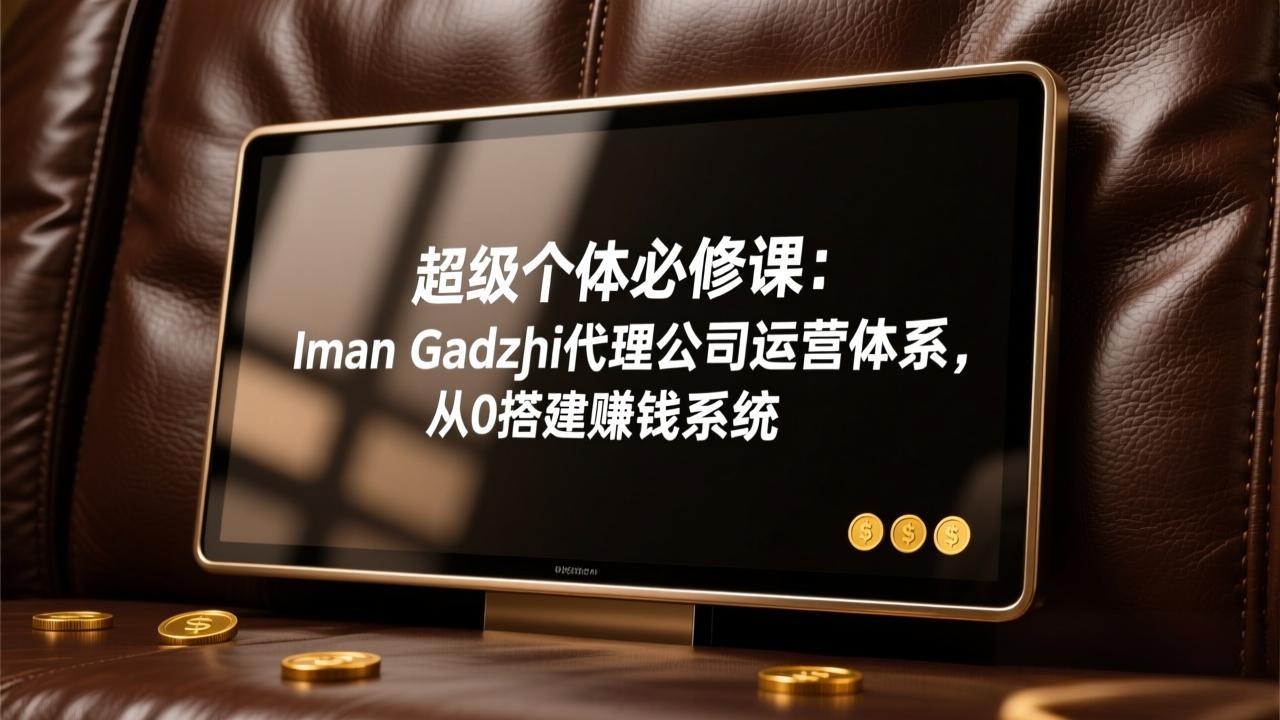 超级个体必修课：Iman Gadzhi代理公司运营体系，从0搭建赚钱系统-52项目站