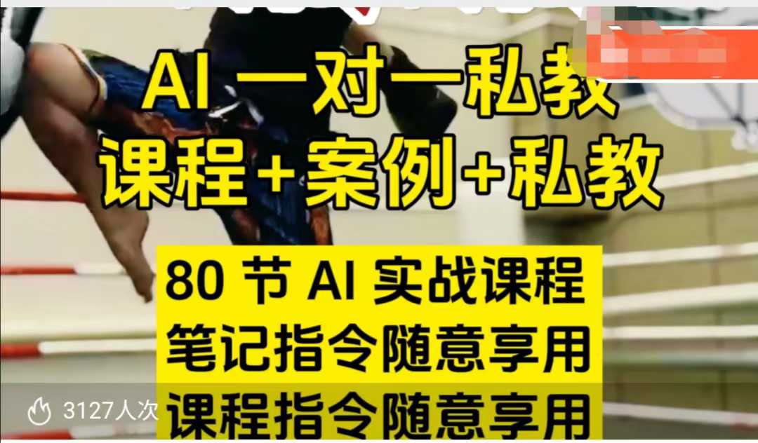 AI指令实战课，课程+案例，80节AI实战课程，笔记指令随意享用，课程指令随意享用(更新26年3月)-52项目站