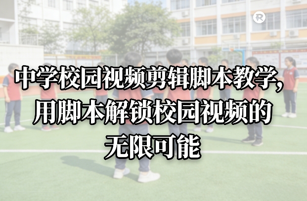 中学校园视频剪辑脚本教学，用脚本解锁校园视频的无限可能-52项目站