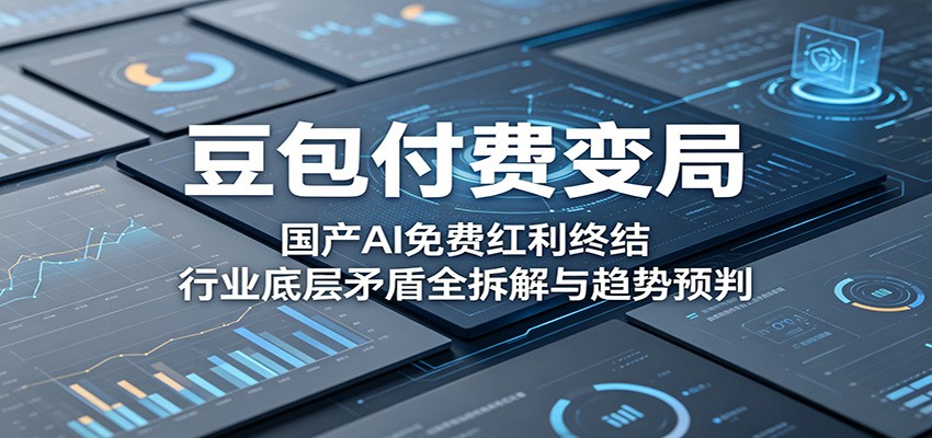 豆包付费变局：国产AI免费红利终结，行业底层矛盾全拆解与趋势预判-52项目站
