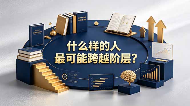 付费文章:什么样的人最可能跨越阶层?具备这五种特质,普通人也能顺利跨越阶层-52项目站
