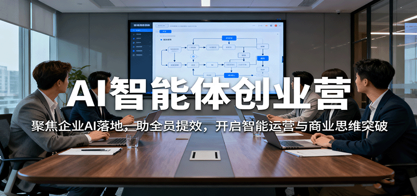 AI智能体创业营：聚焦企业AI落地，助全员提效，开启智能运营与商业思维突破-52项目站