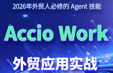 铭超老师·AccioWork外贸Agent应用实战-52项目站