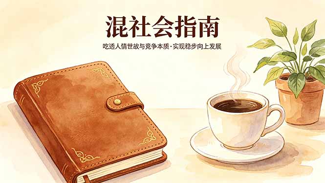 付费文章：混社会指南，吃透人情世故与竞争本质，实现稳步向上发展-52项目站
