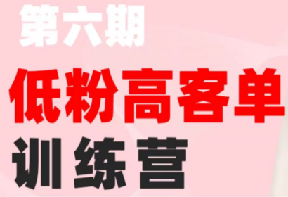珠丽Julie·小红书低粉高客单训练营(第六期)-52项目站