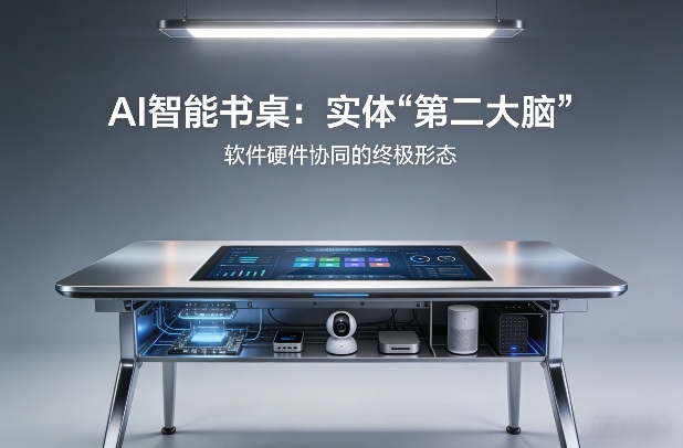 AI智能书桌搭建，构建你的实体“第二大脑”，软件硬件协同的终极形态-52项目站